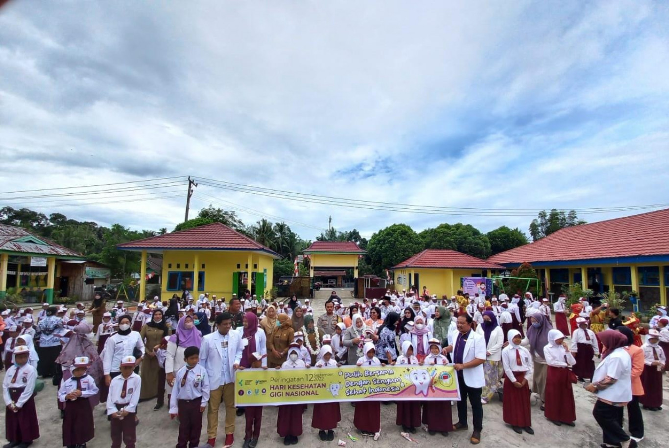 Masyarakat sehat di alam terbuka Bengkulu Tengah